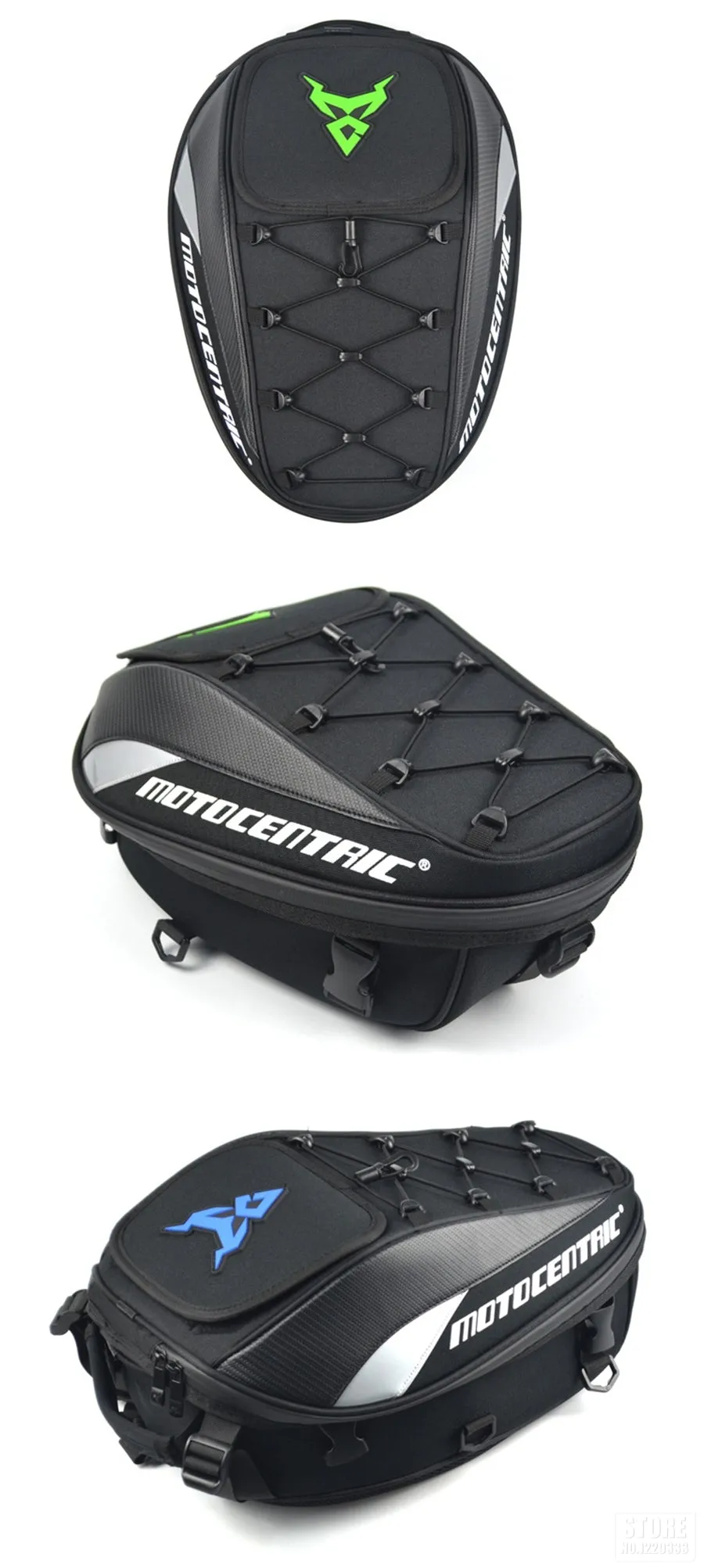 2 In 1 Motorcycle Seat Bag and BackPack