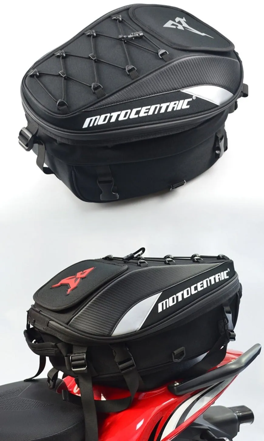 2 In 1 Motorcycle Seat Bag and BackPack