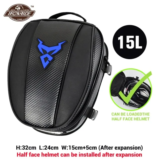 2 In 1 Motorcycle Seat Bag and BackPack