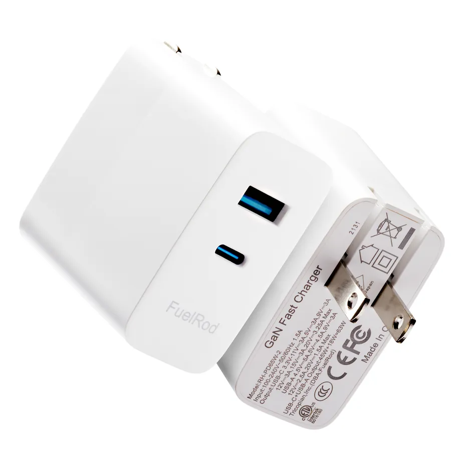 2-Port Wall Charger (65W)