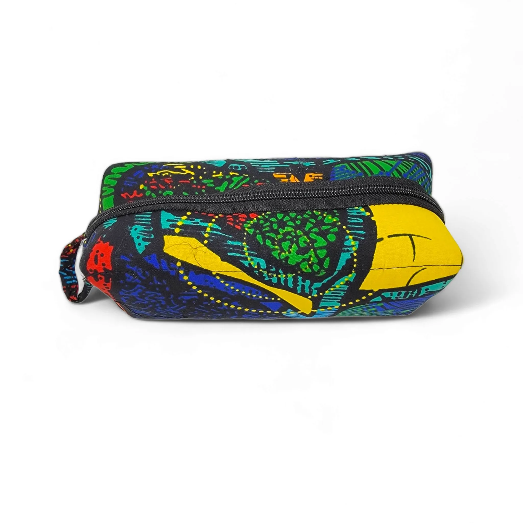 African Wax Print Cosmetic/Toiletries Travel Bag