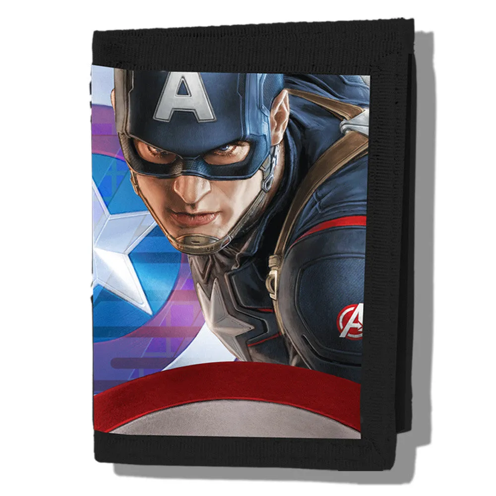 Avengers Marvel Comics Age of Ultron Lenticular 3D Velcro Wallet - Captain America