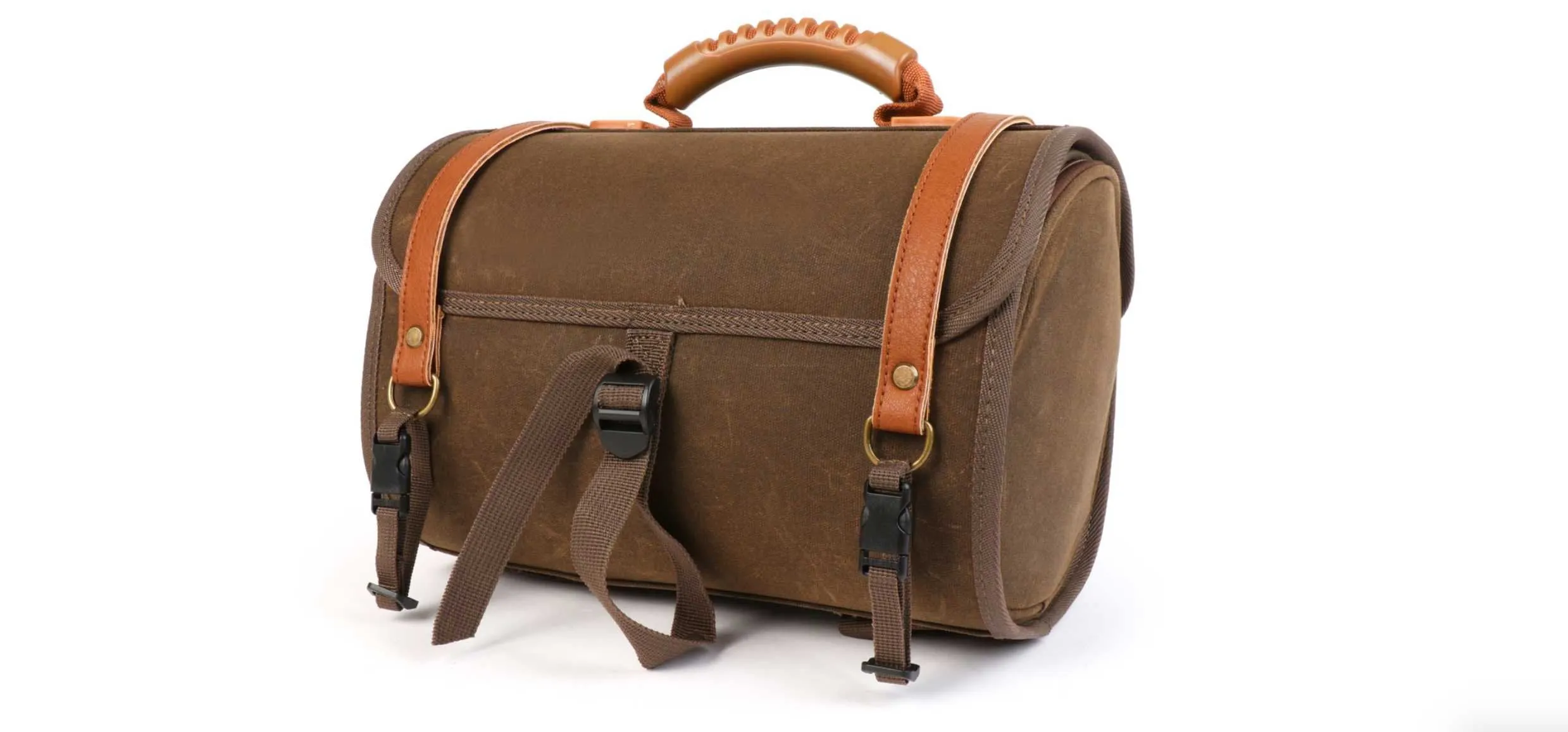 Bag/ Case Small for Carrier MOTO NOSTRA Brown | Vespa GTS/GTV/ LX/LXV/ ET4/S/ Sprint/ Primavera 125-300cc