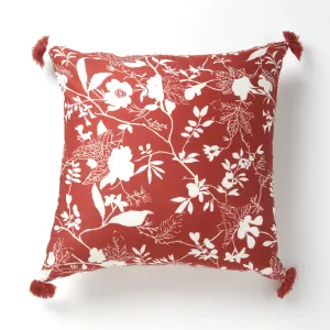 Bahaarloom Hibiscus Reversible Cushion