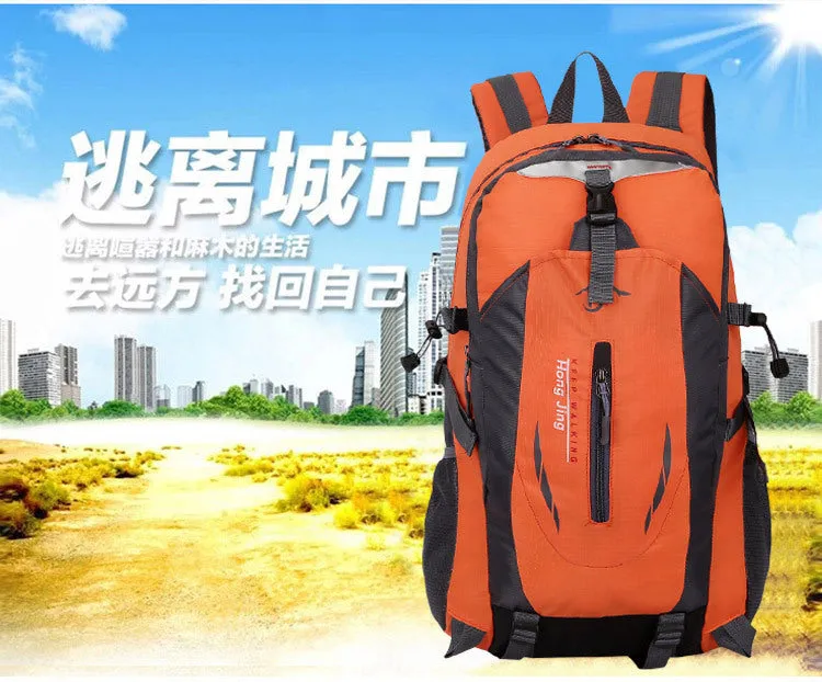 Black Outdoor Swagger Bag Polyamides and Nylon Backpack for Travel