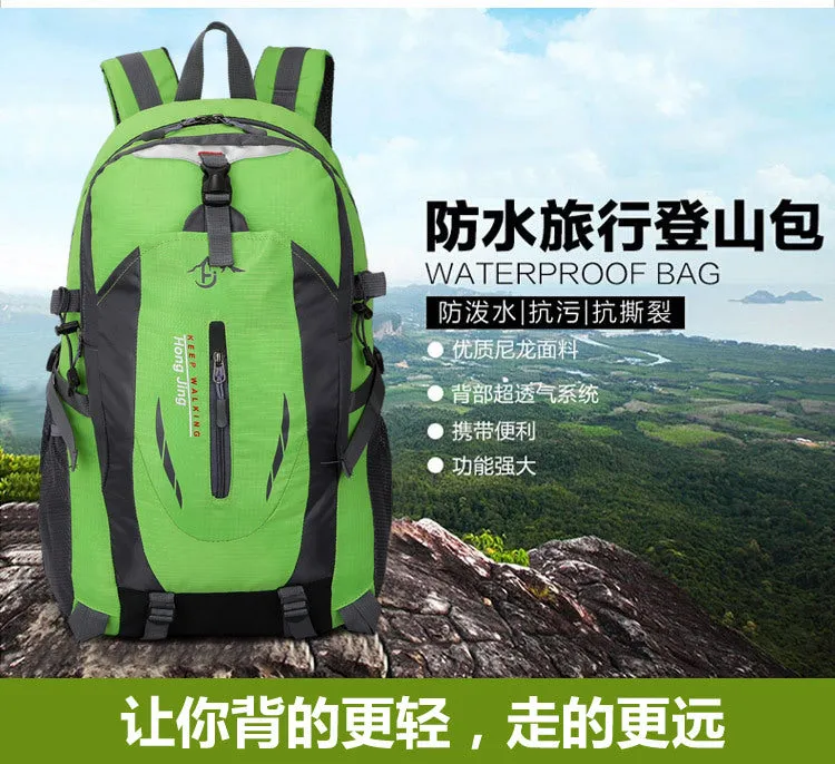 Black Outdoor Swagger Bag Polyamides and Nylon Backpack for Travel