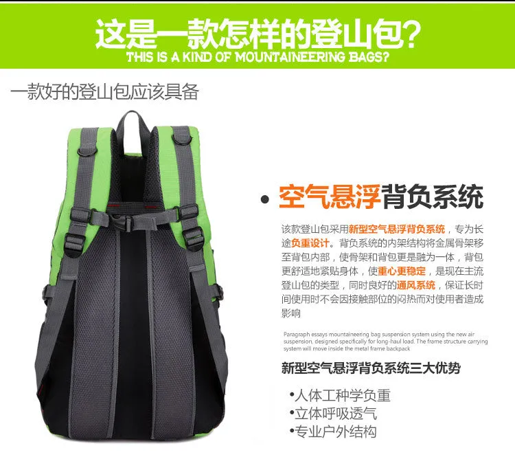 Black Outdoor Swagger Bag Polyamides and Nylon Backpack for Travel