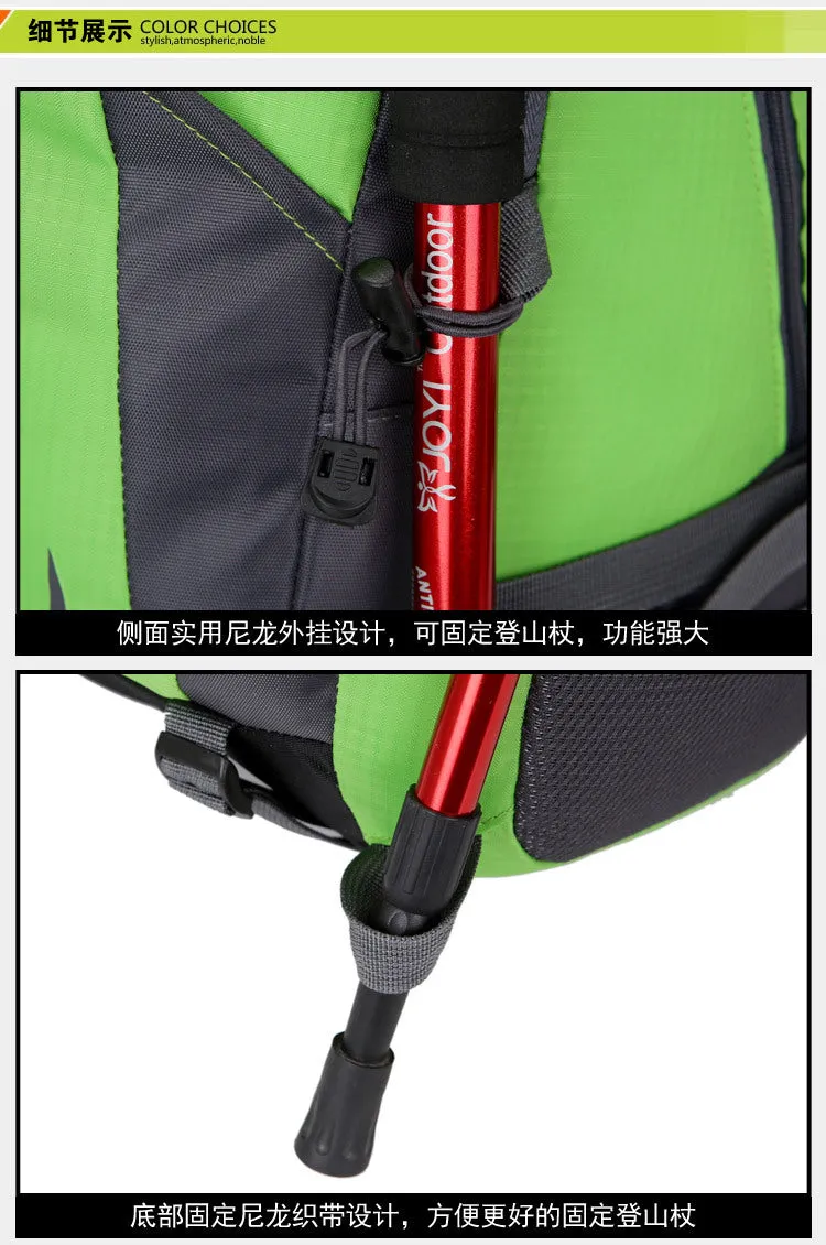 Black Outdoor Swagger Bag Polyamides and Nylon Backpack for Travel