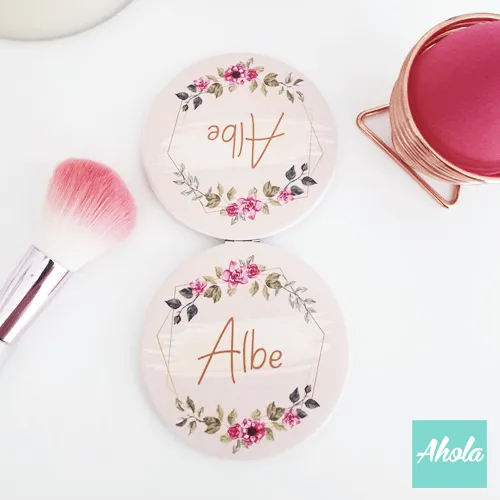 【Blossomy】Double Sided Compact Mirror 隨身鏡盒