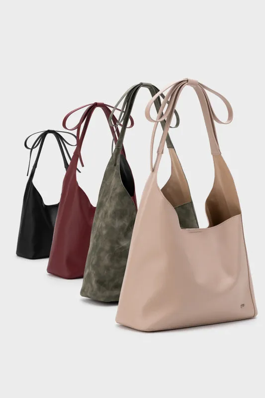 BOW HOBO SHOULDER BAG