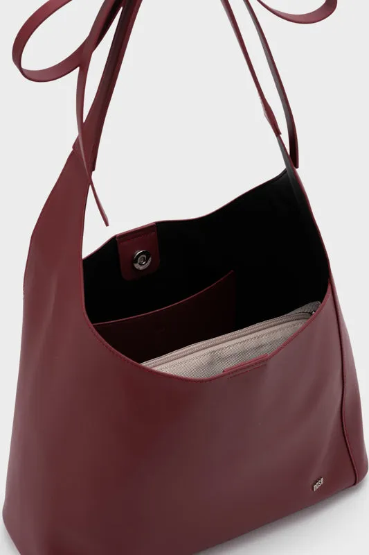 BOW HOBO SHOULDER BAG