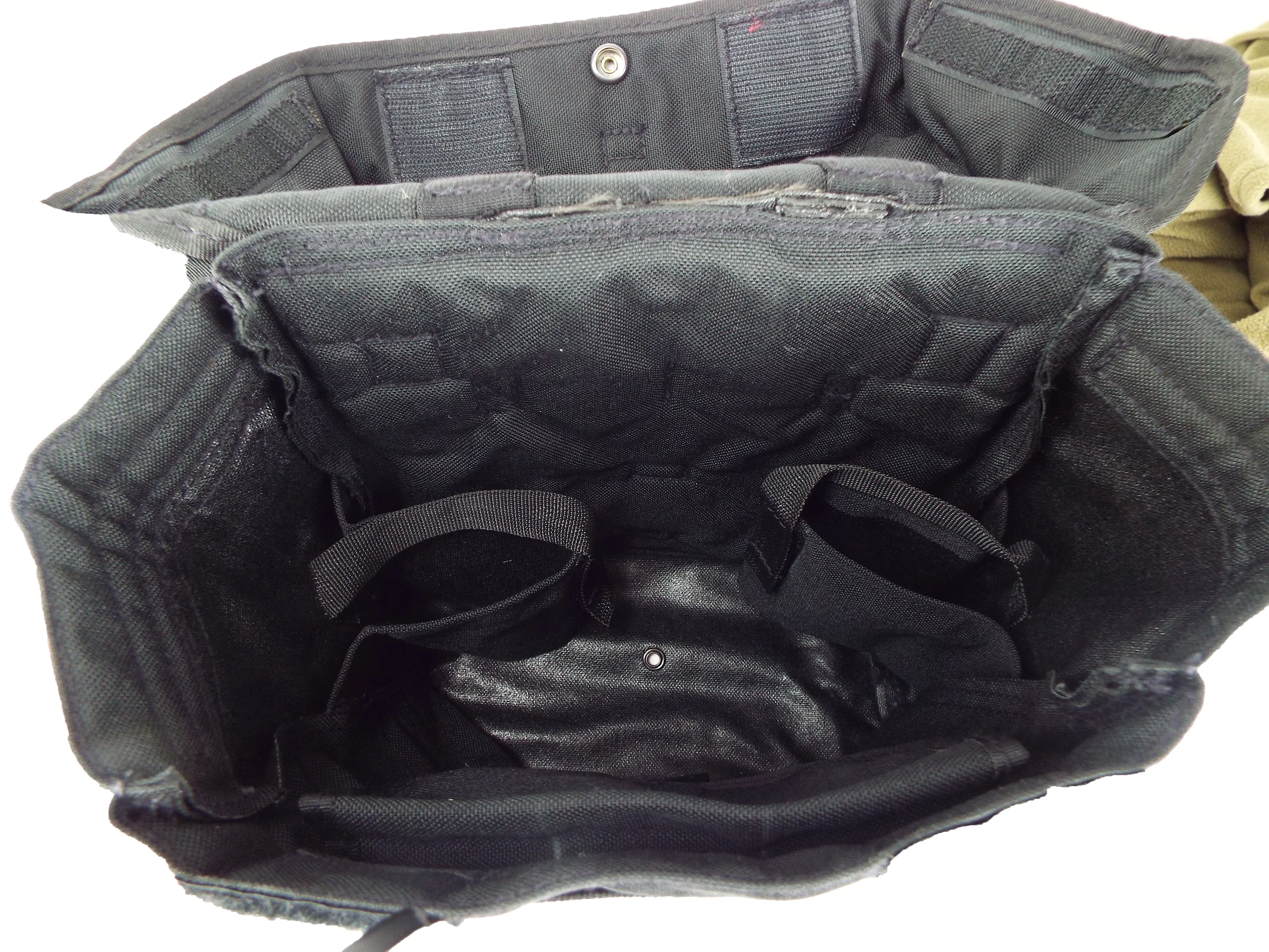 British Police - Black - Respirator Shoulder Bag with side pocket - Grade 1