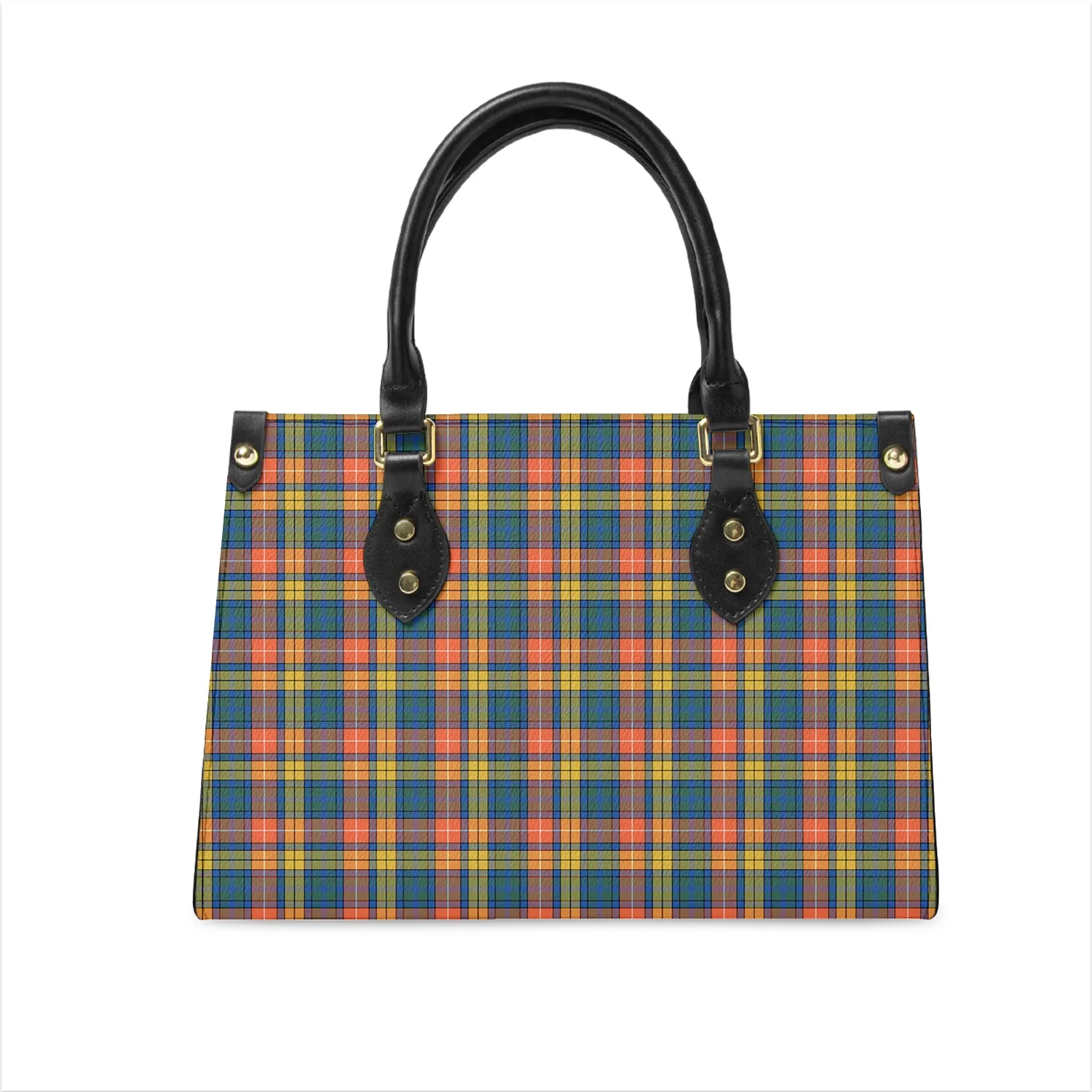 Buchanan Ancient Tartan Leather Bag