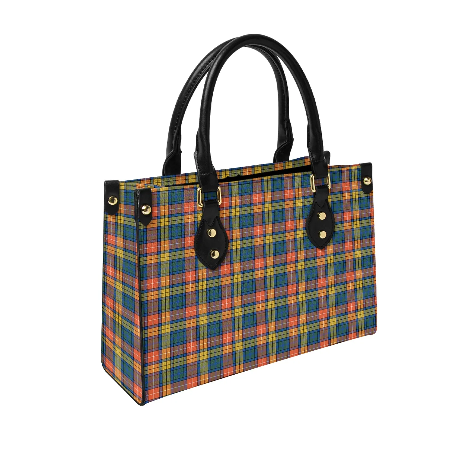 Buchanan Ancient Tartan Leather Bag