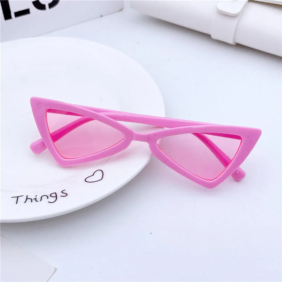 children's sunglasses for boys and girls, cool and trendy sunglasses, girls' anti-UV sun visors, trendy