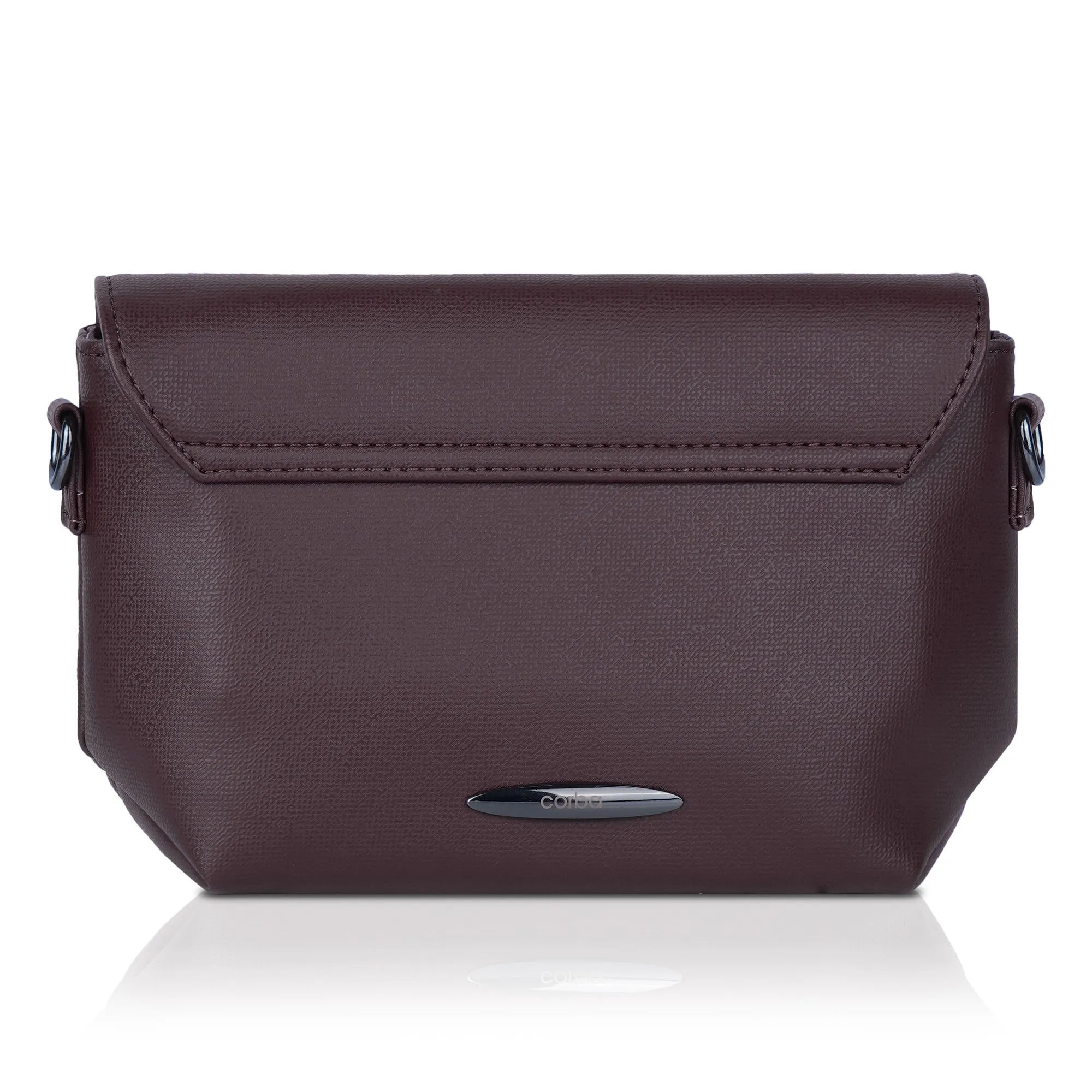 Corba Stylish Sling Bag Dark Brown