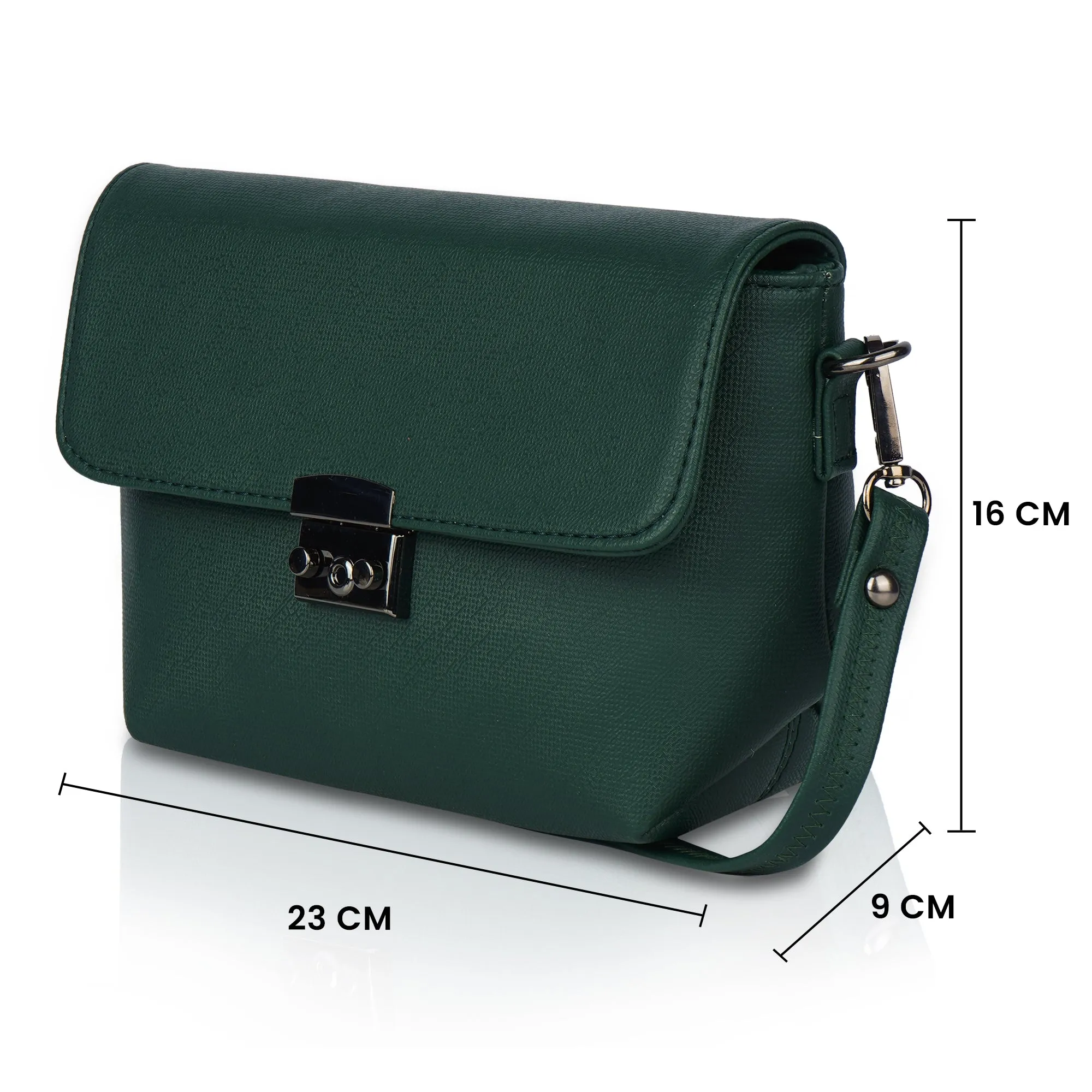 Corba Stylish Sling Bag Green