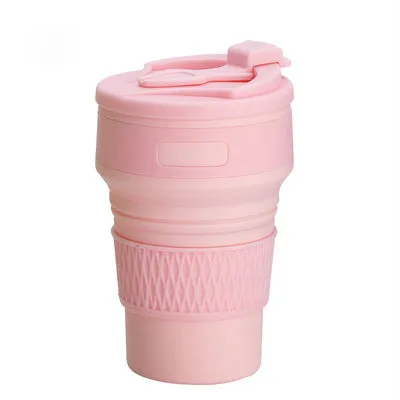 Creative portable silicone cup