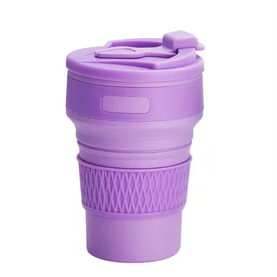 Creative portable silicone cup