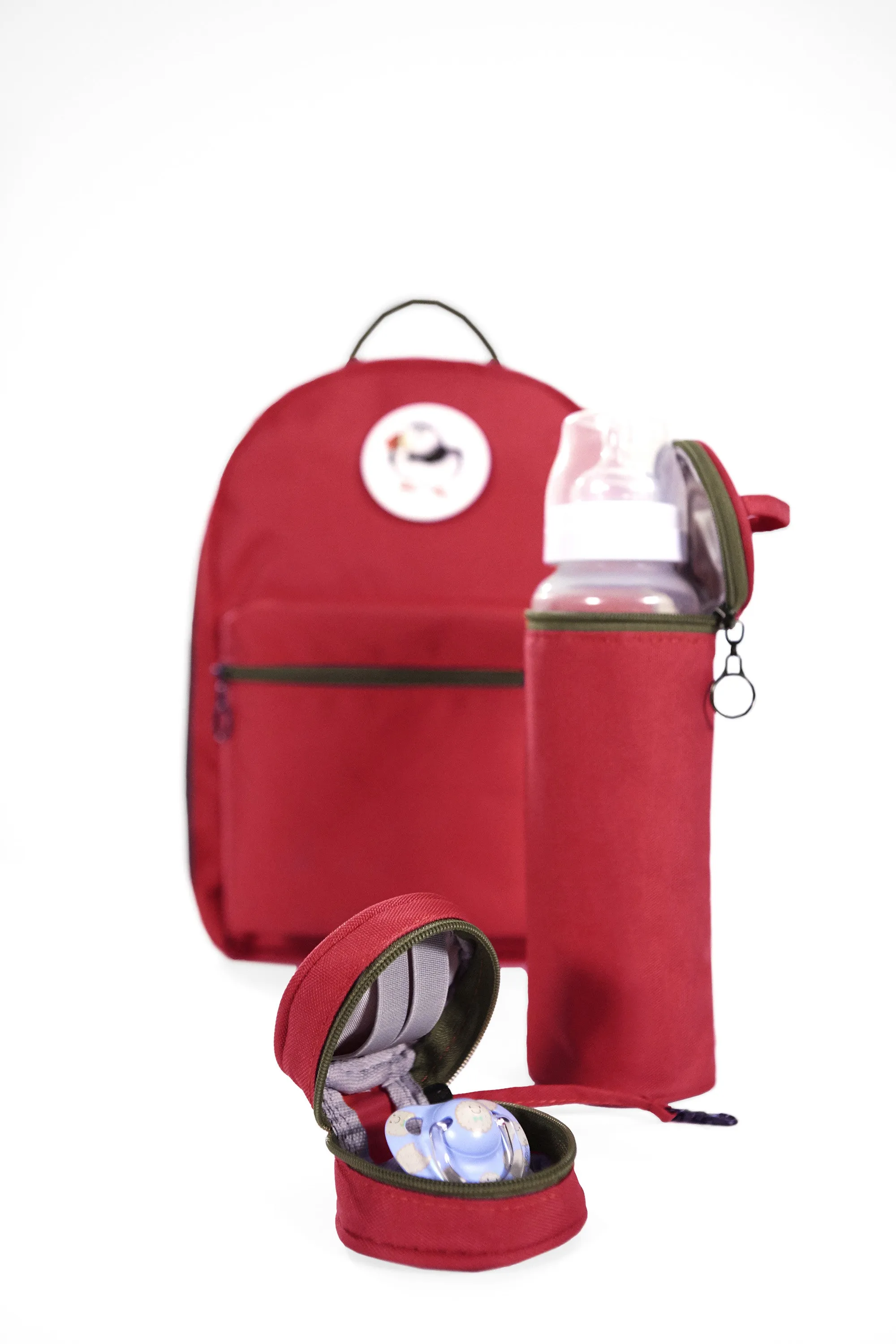 Diaper Backpack Set - Red GOGI