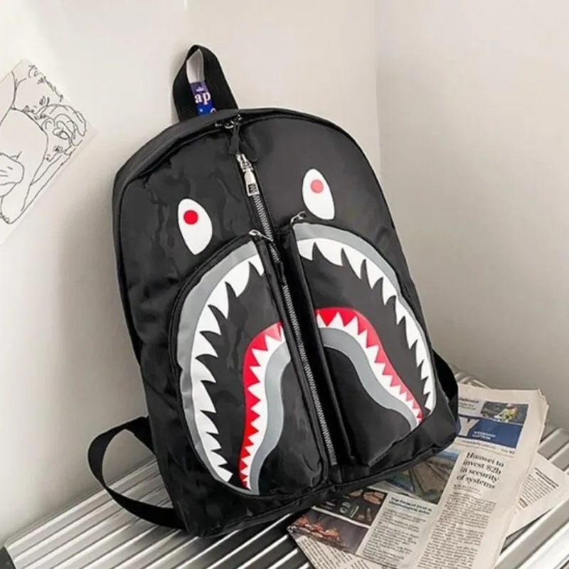 Disney Shark Printing Backpack