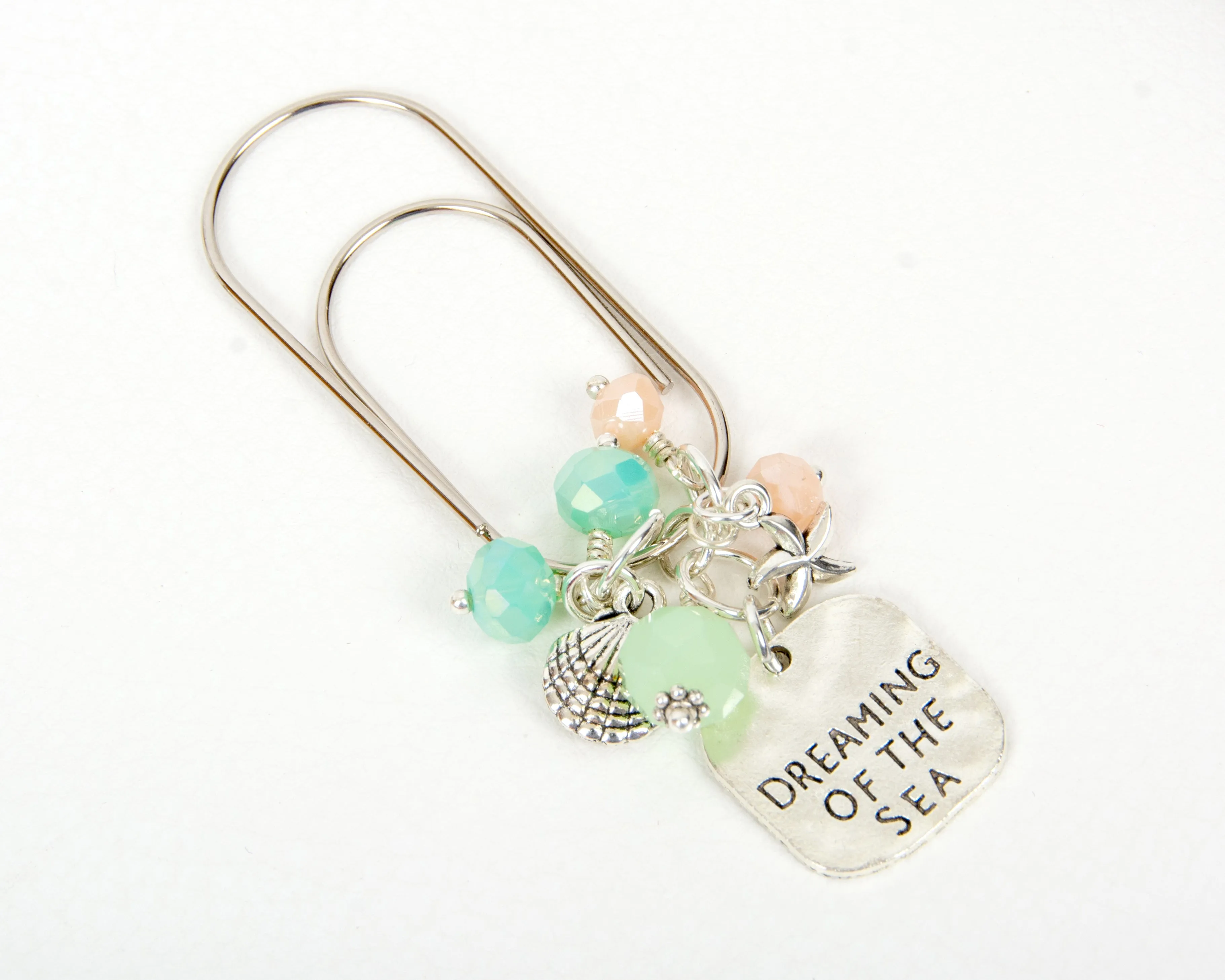 Dreaming of the Sea Dangle Planner Clip or Charm