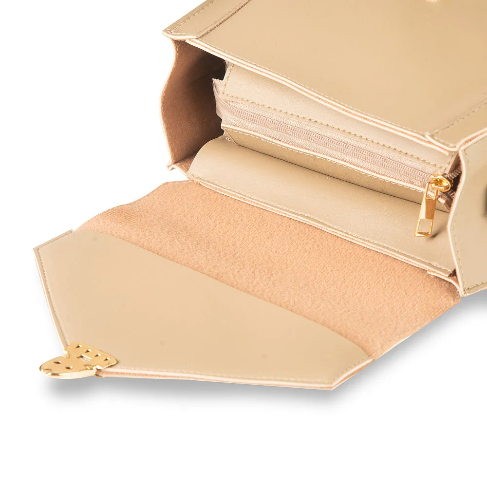 EVA BEIGE HANDBAG