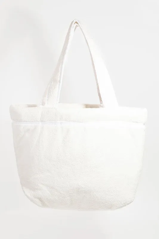 Fame Square Microfiber Tote Bag