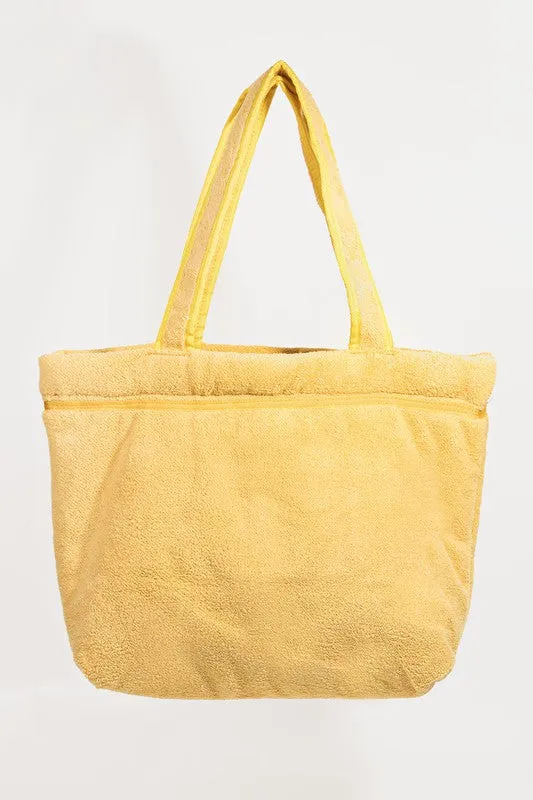 Fame Square Microfiber Tote Bag