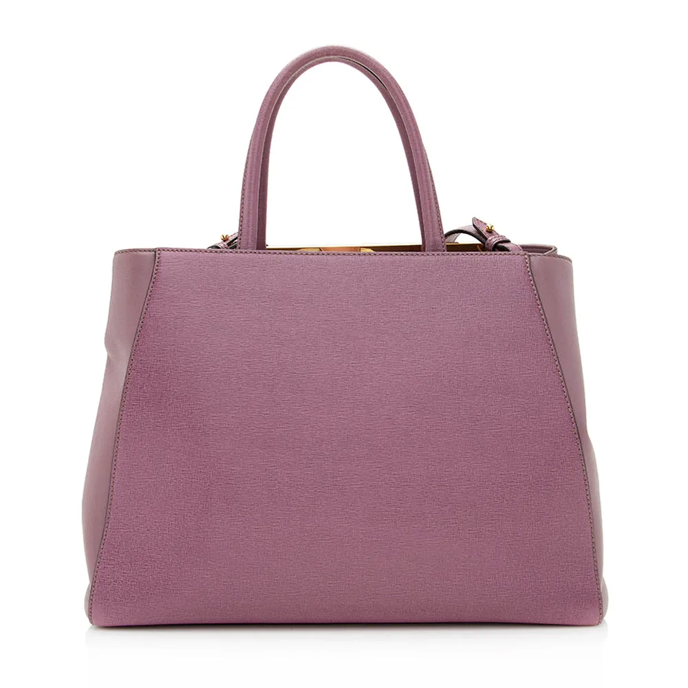 Fendi Calfskin 2Jours Tote (SHF-20659)