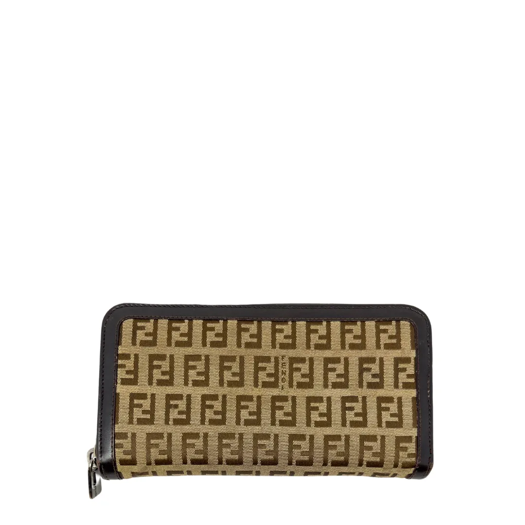 Fendi FF Long Zipper Wallet