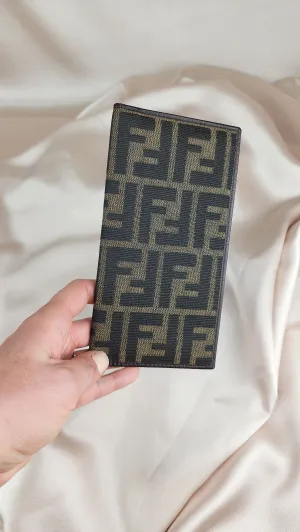 Fendi Zucca Print Long Wallet