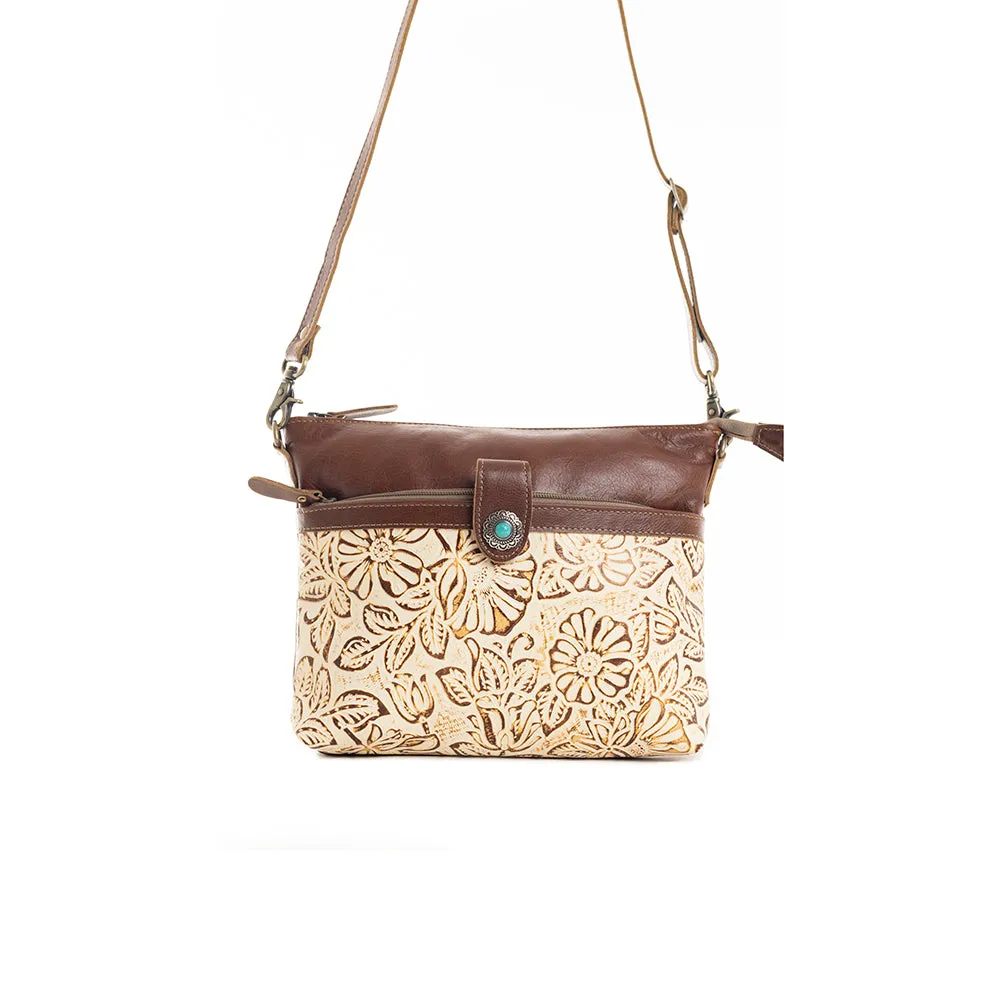 Fennington Leather Bag in Ivory