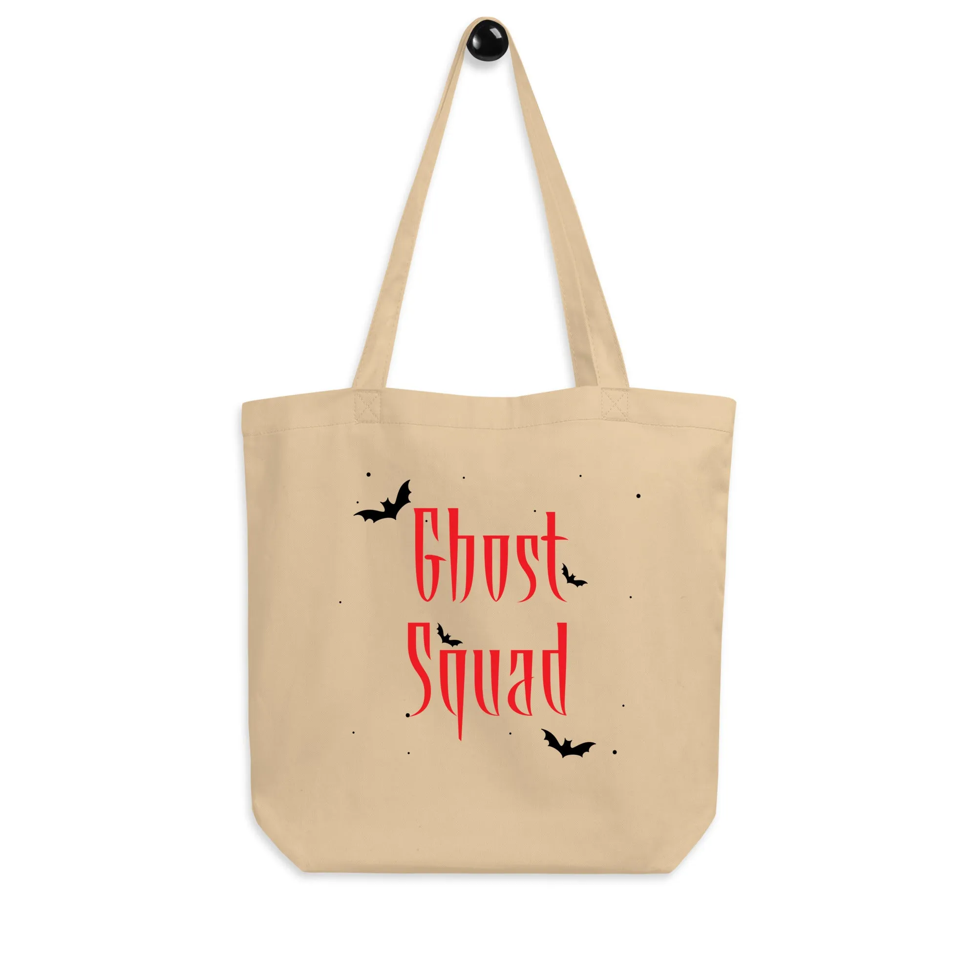 Ghost Squad Halloween Graphic Eco Tote Bag