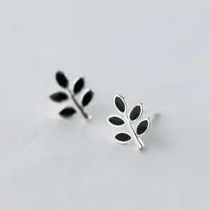 Graceful Leaves Minimal Studs