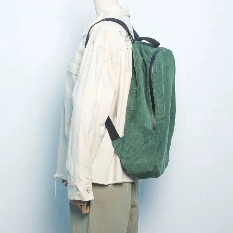 Green Women Backpack canvas Women Bag