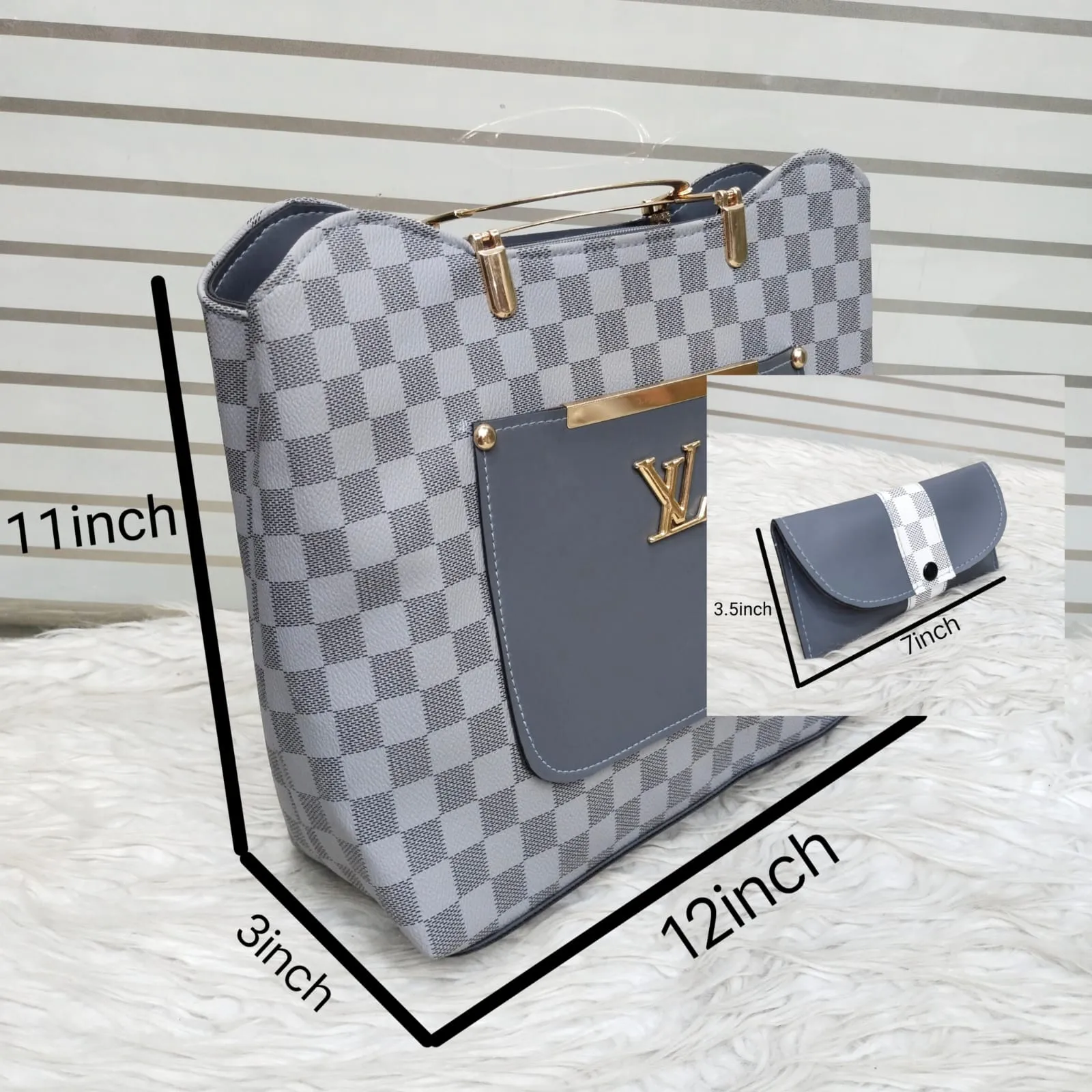 High Quality Louis Vuitton Women Bag (Grey)