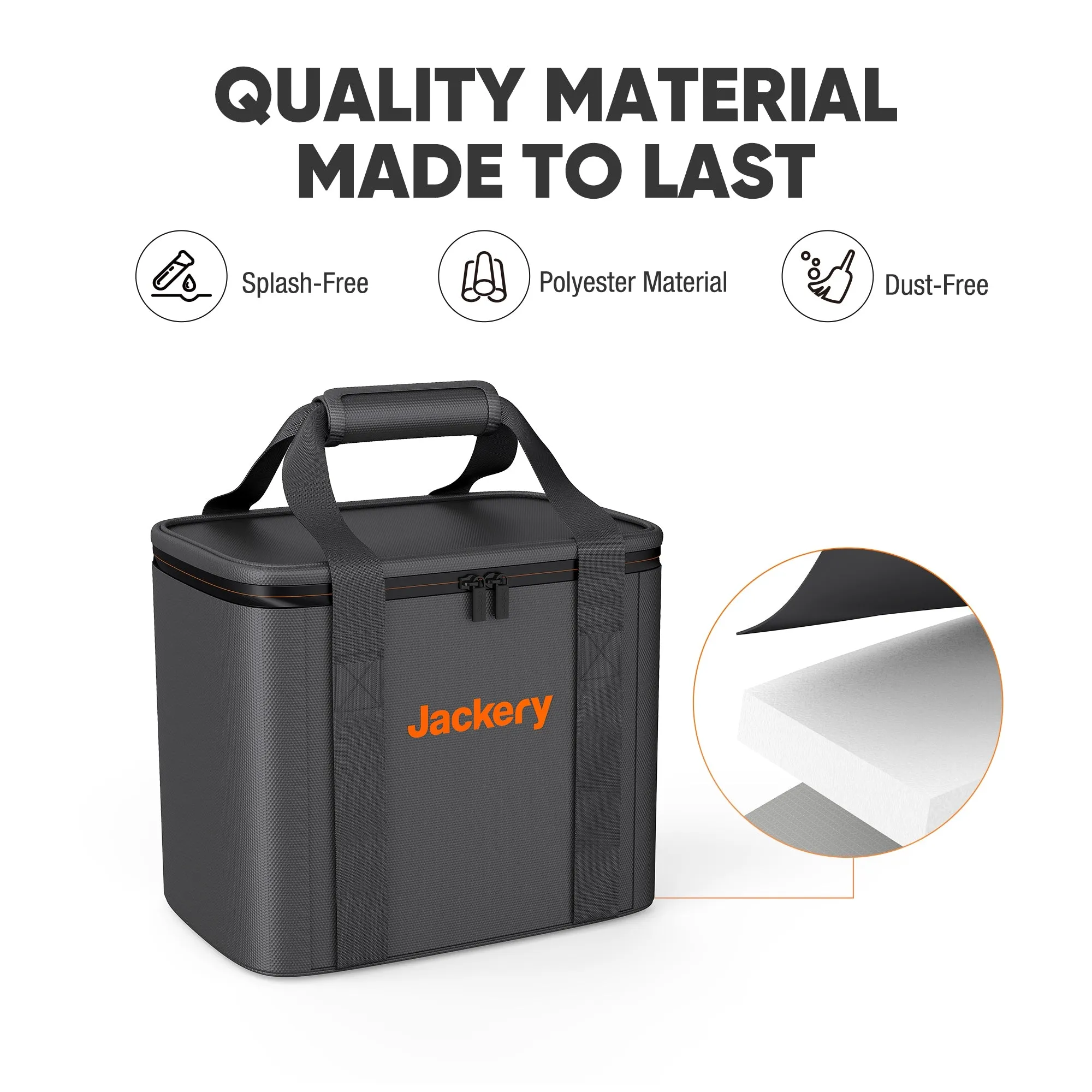 Jackery Medium Carrying Case Bag | For Explorer 880 & Explorer 1000 Pro