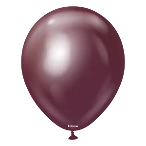 Kalisan Latex Mirror Burgundy- 24", 2 Pieces