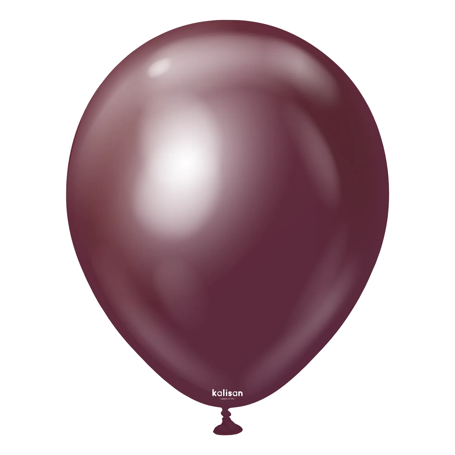 Kalisan Latex Mirror Burgundy- 24", 2 Pieces