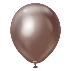 Kalisan Latex Mirror Chocolate - 12", 50 Pieces