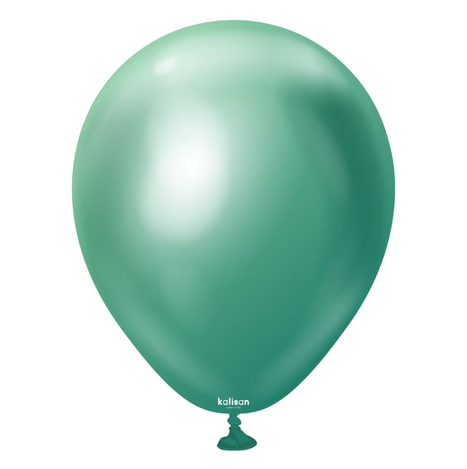 Kalisan Latex Mirror Green - 5", 100 Pieces