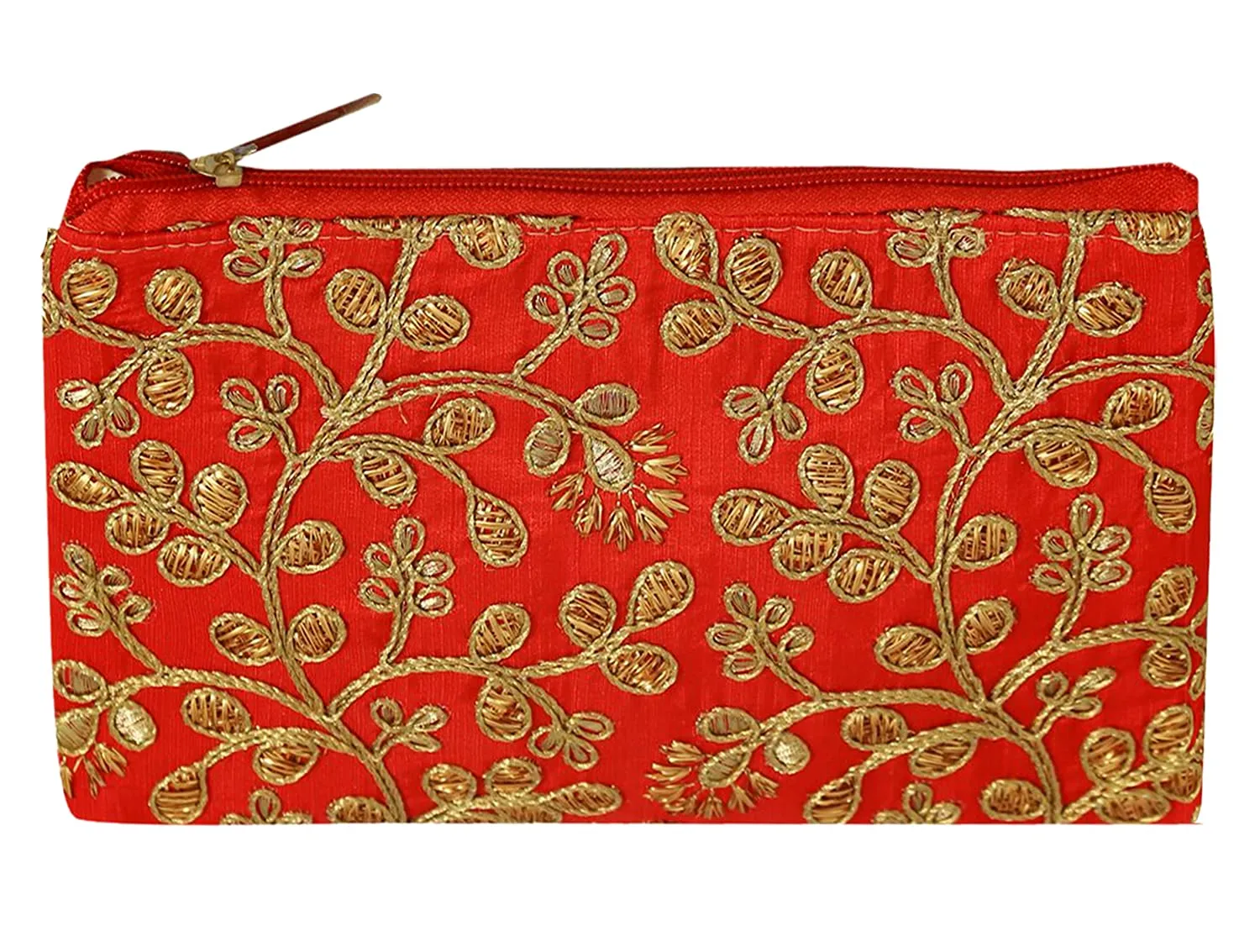 Kuber Industries Embroidery Women Hand Purse Wallet