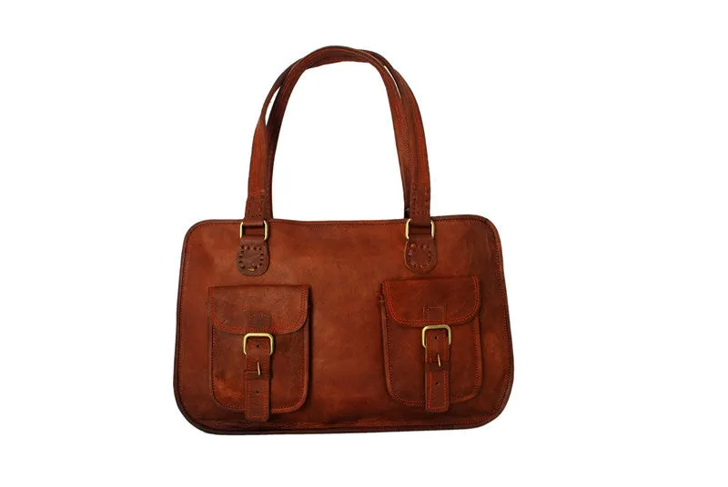 Leather Business Bag For Women