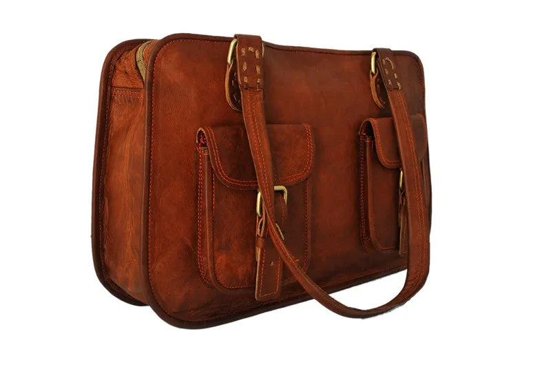 Leather Business Bag For Women