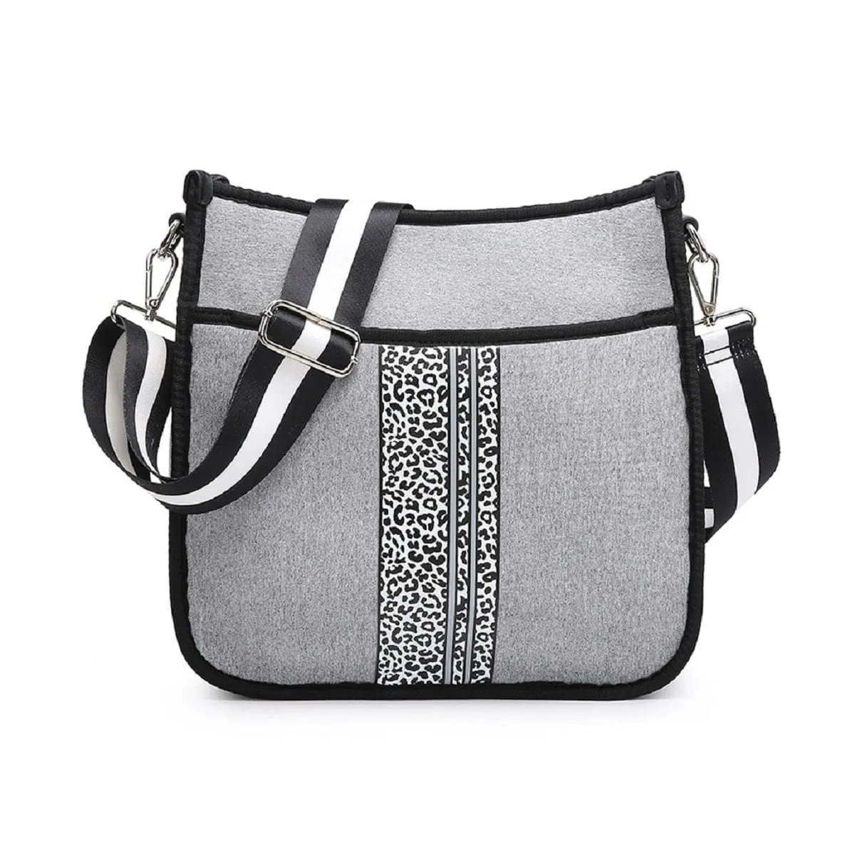 M2024STRP Stripe Neoprene Crossbody w/ Guitar Strap