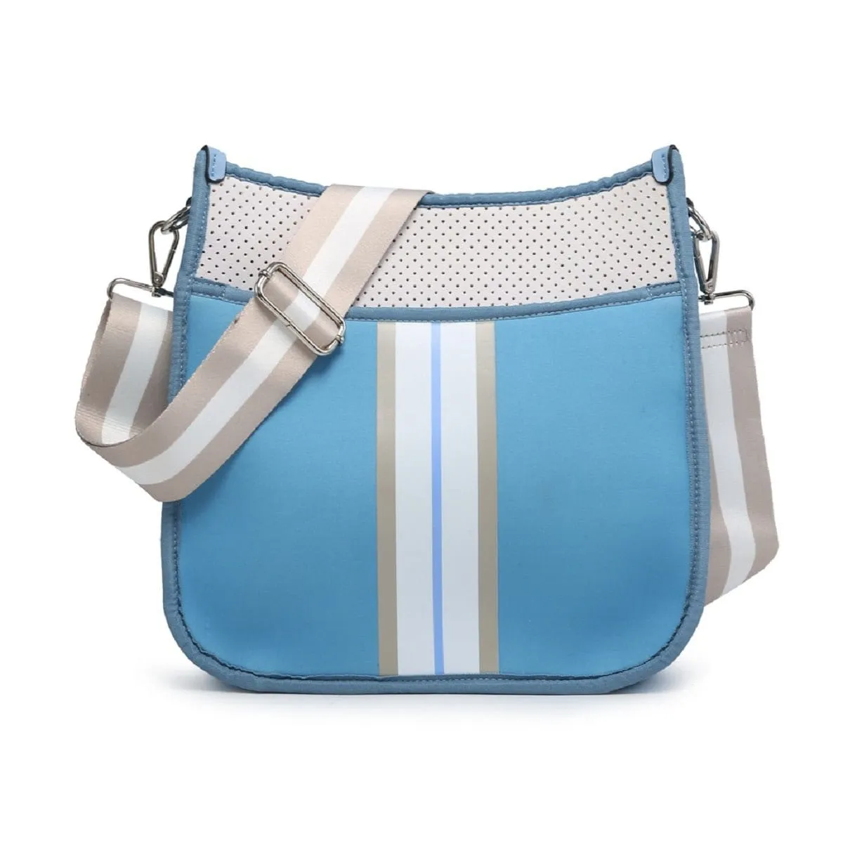 M2024STRP Stripe Neoprene Crossbody w/ Guitar Strap