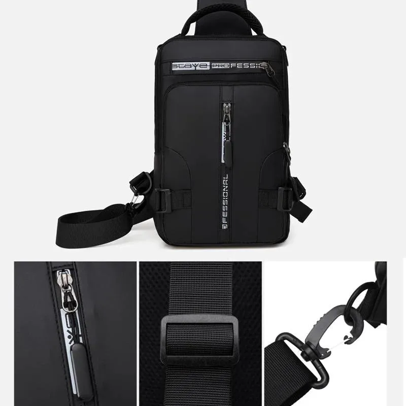 Multi-functional Mens Crossbody Bag