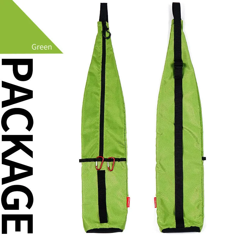 New Outdoor Trekking Pole Bag Waterproof Backpack Portable Crutch Storage Bag Fishing Rod Storage Bag Fishing Bag