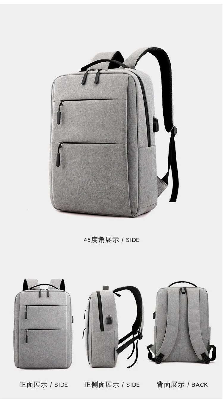 Outdoor sports and leisure canvas backpack